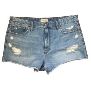 Madewell Blue Jean Shorts